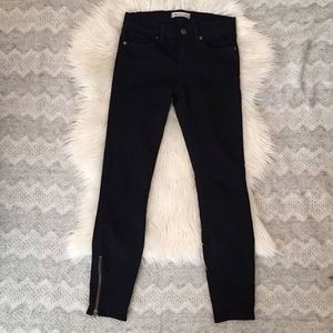 Madewell Skinny Skinny Zipper Ankle Jean!